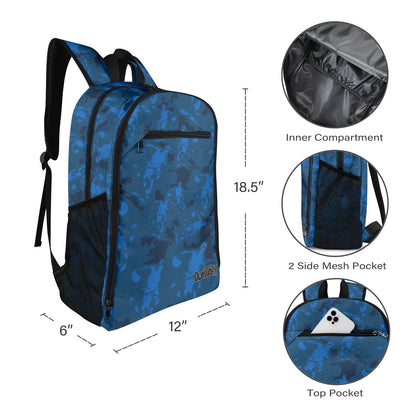 Shifted Backpack - Blue Player Size