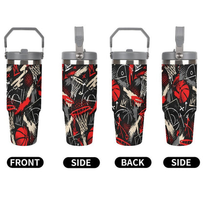 Rim Check Tumbler - Black/Red