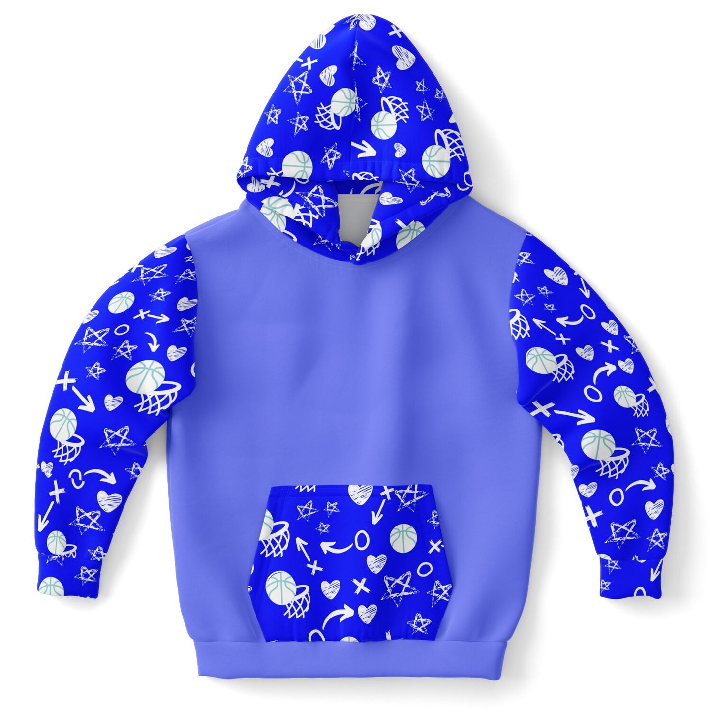 Duntalk "Da Gyal Dem" Basketball Youth Hoodie - Blue