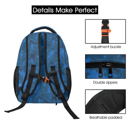 Shifted Youth Backpack  - Blue 2 Sizes