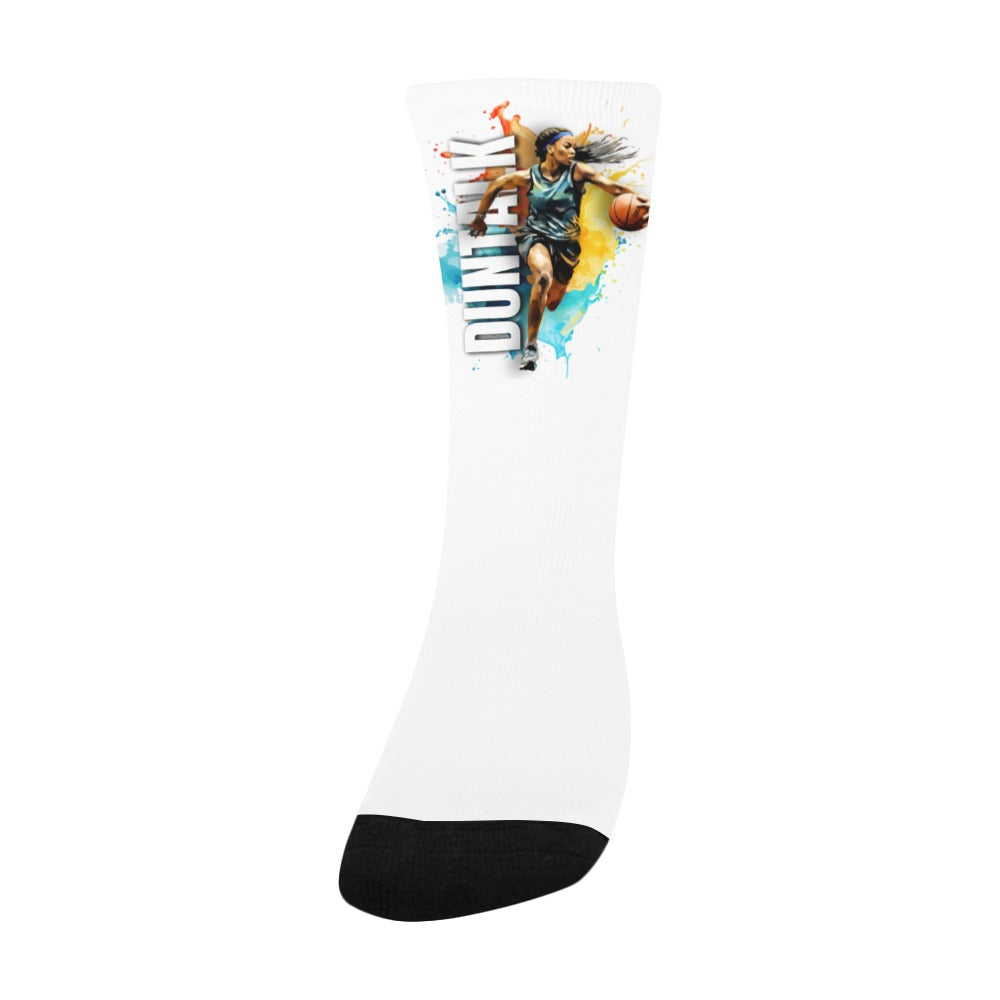 "GameHER" 5 Basketball Youth Socks