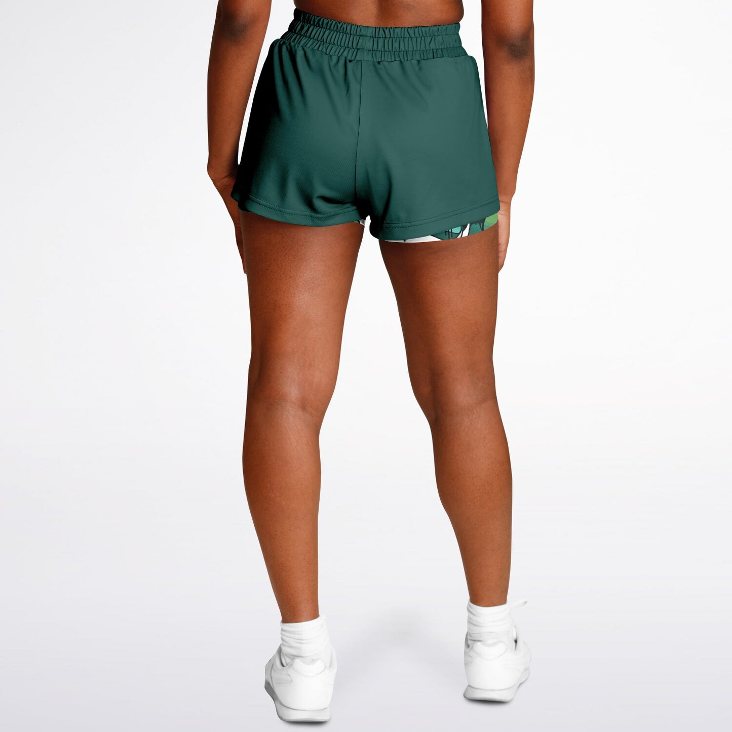 Duntalk "One Stop" Basketball Women's 2-in-1 Shorts - G Subliminator