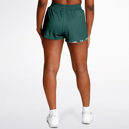 Duntalk "One Stop" Basketball Women's 2-in-1 Shorts - G Subliminator