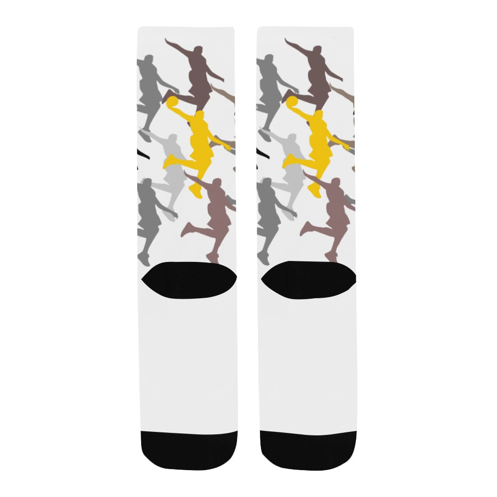 Body A Man Adult Unisex Socks - Grey