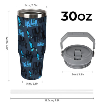 Silhouette Tumbler - Navy/Blue