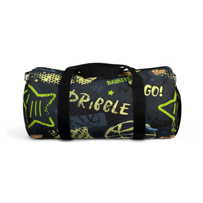 "Sideline" Basketball Graphic Duffle Bag