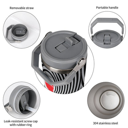 Duntalk Insulated Water Bottle - Hoop Dreams