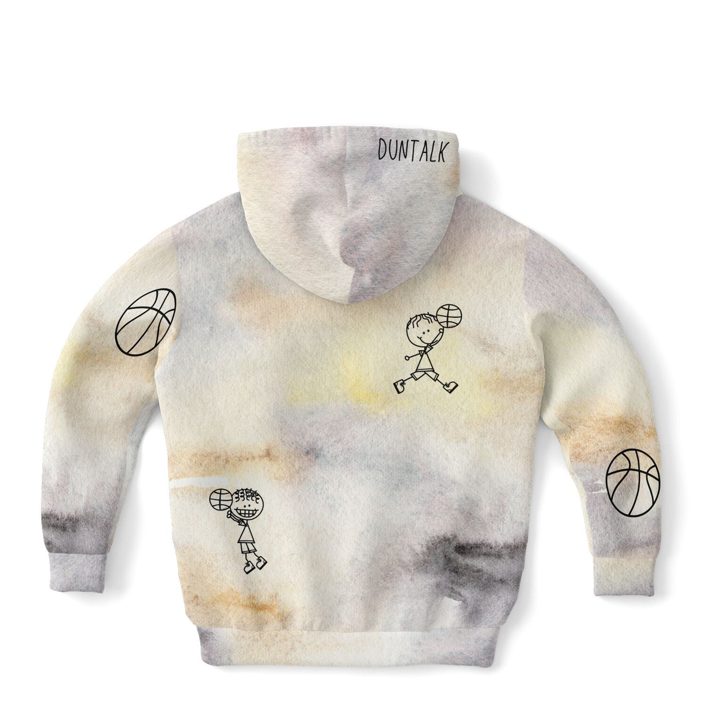 "Doodle" Basketball Youth Hoodie