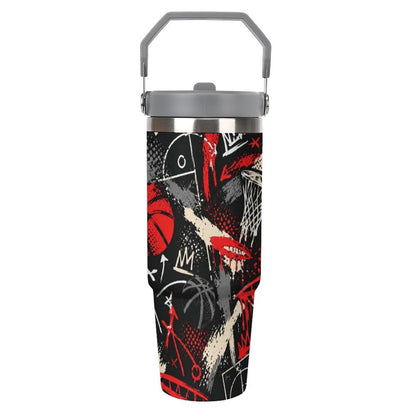 Rim Check Tumbler - Black/Red