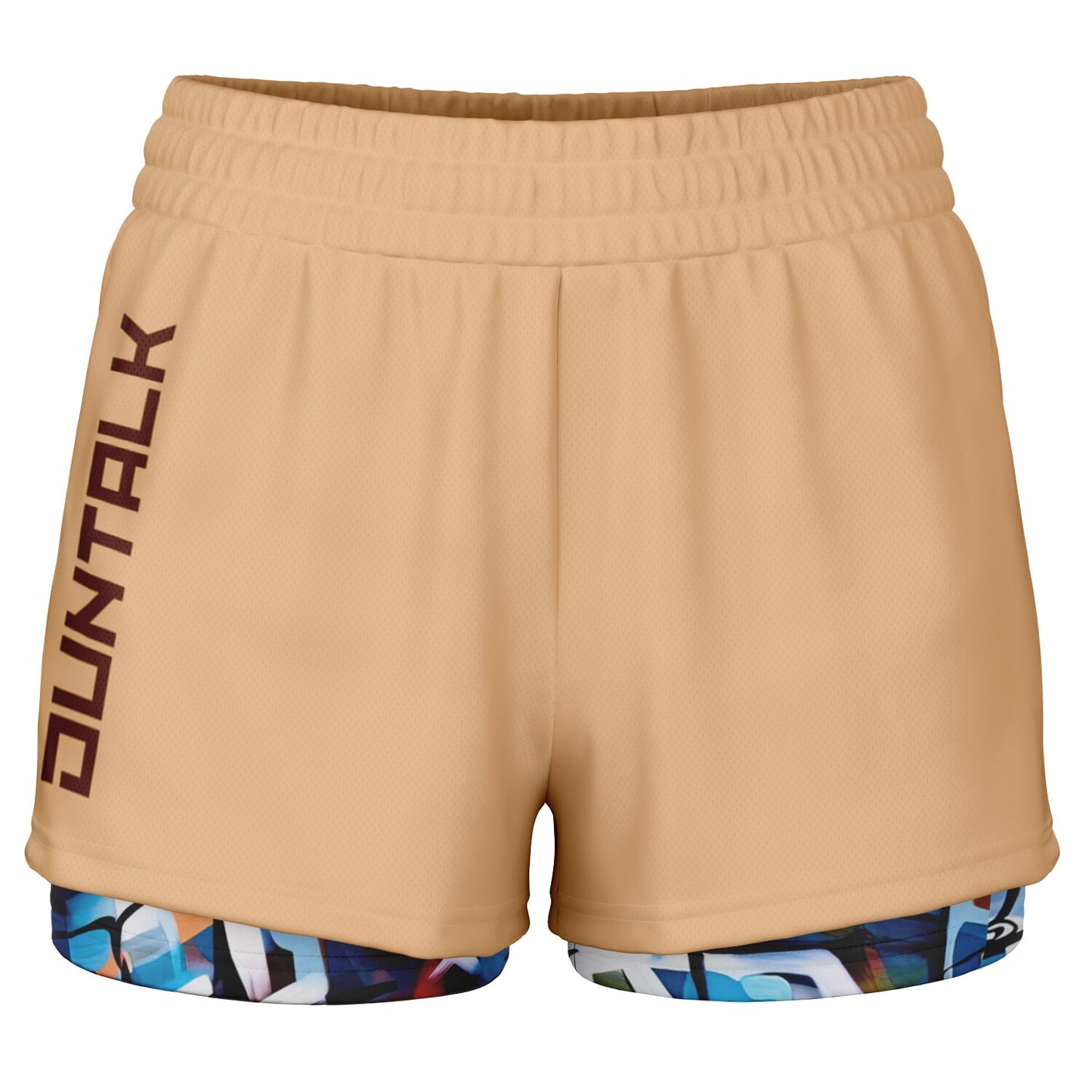 "One Stop" Women's 2-in-1 Shorts - Blue