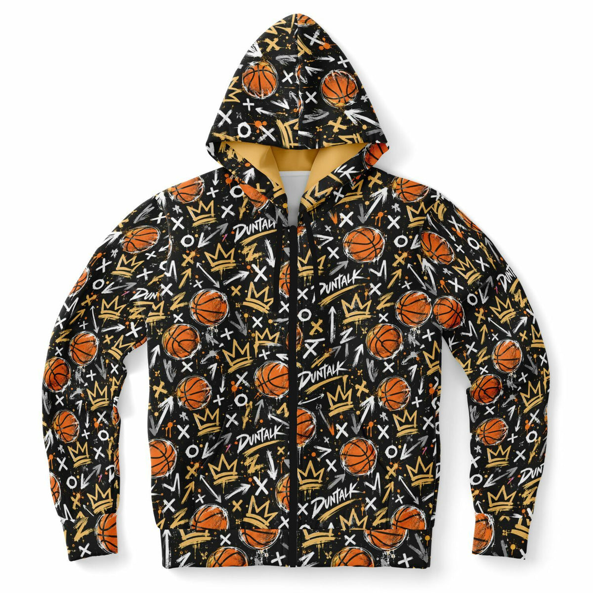 Crown Zip-Up Hoodie
