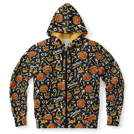Crown Zip-Up Hoodie