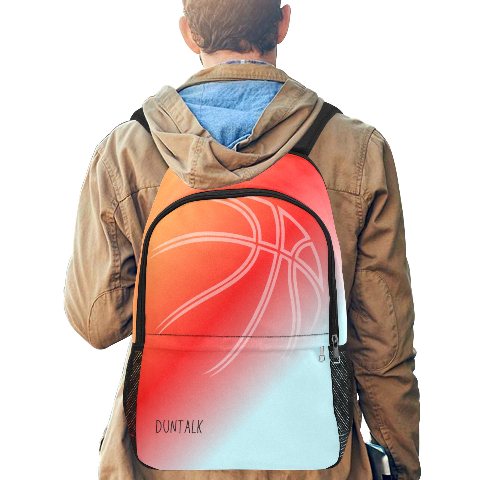 Duntalk "Blender" Basketball Backpack - Red e-joyer