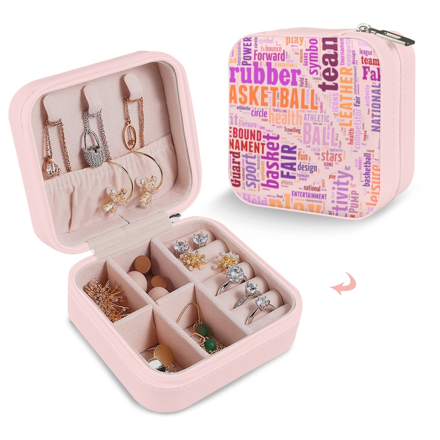 "Skills" Drip Lock Sports Travel Jewelry Box