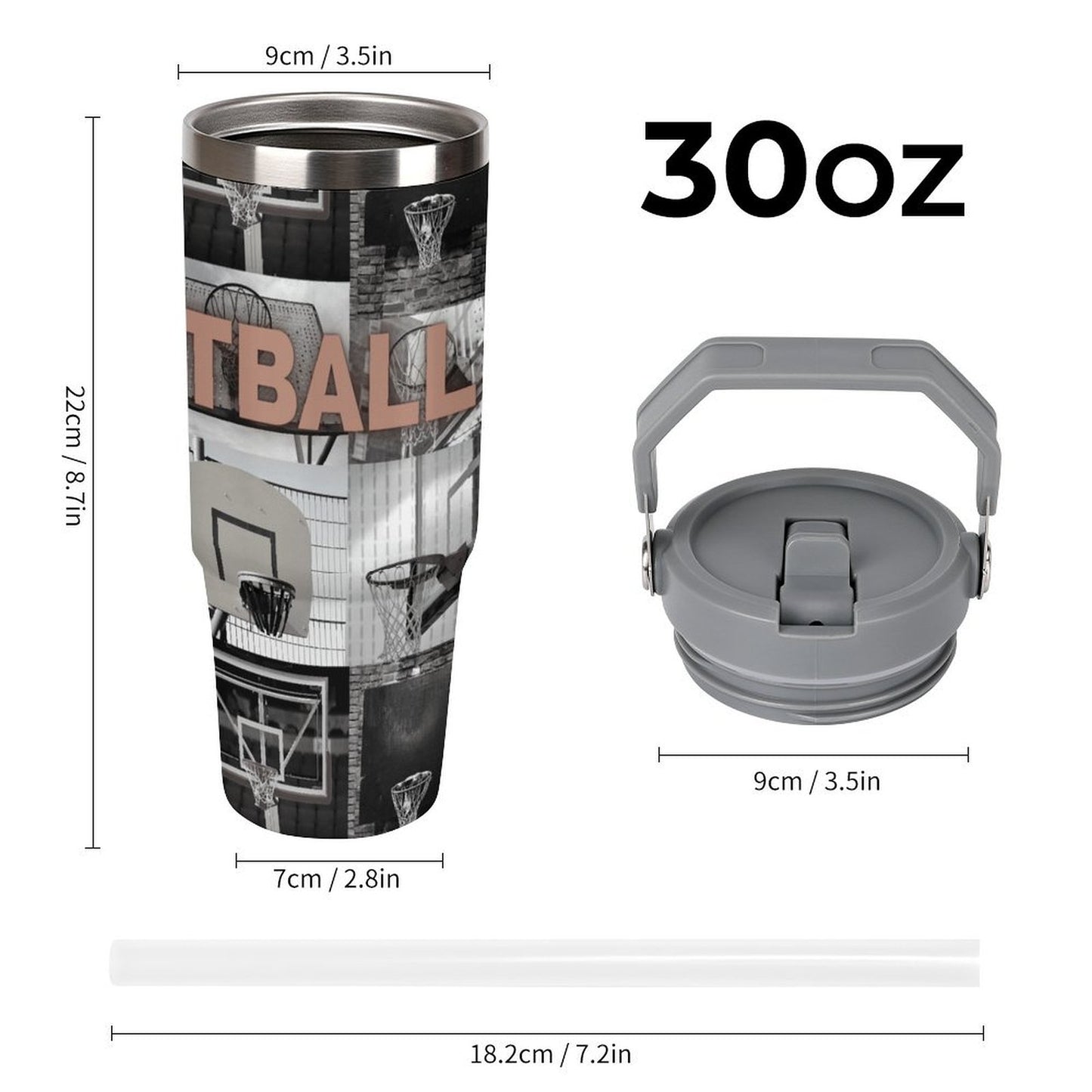 Duntalk Insulated Water Bottle - All Net