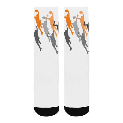 Head Top Unisex Socks - Orange