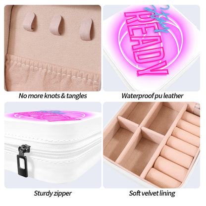 "Ready" Drip Lock Sports Travel Jewelry Box