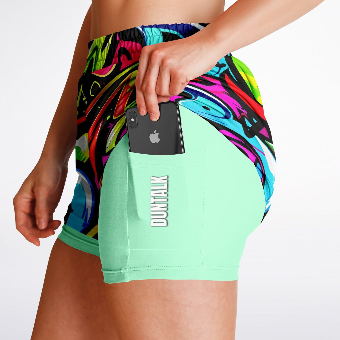 One Stop Basketball Women's 2-in-1 Shorts - Reverse