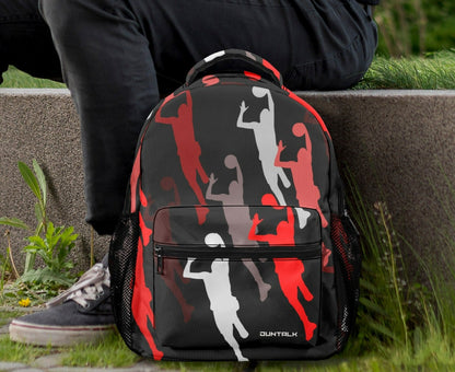 Duntalk "Body A Man" Basketball Backpack - Camo Black Large