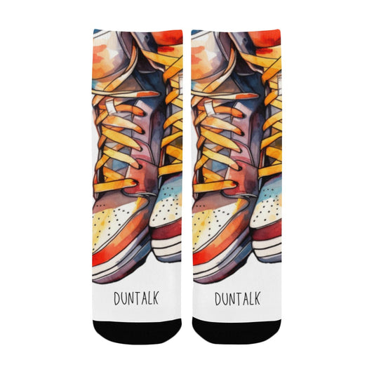 Bundles Socks High Tops - Orange