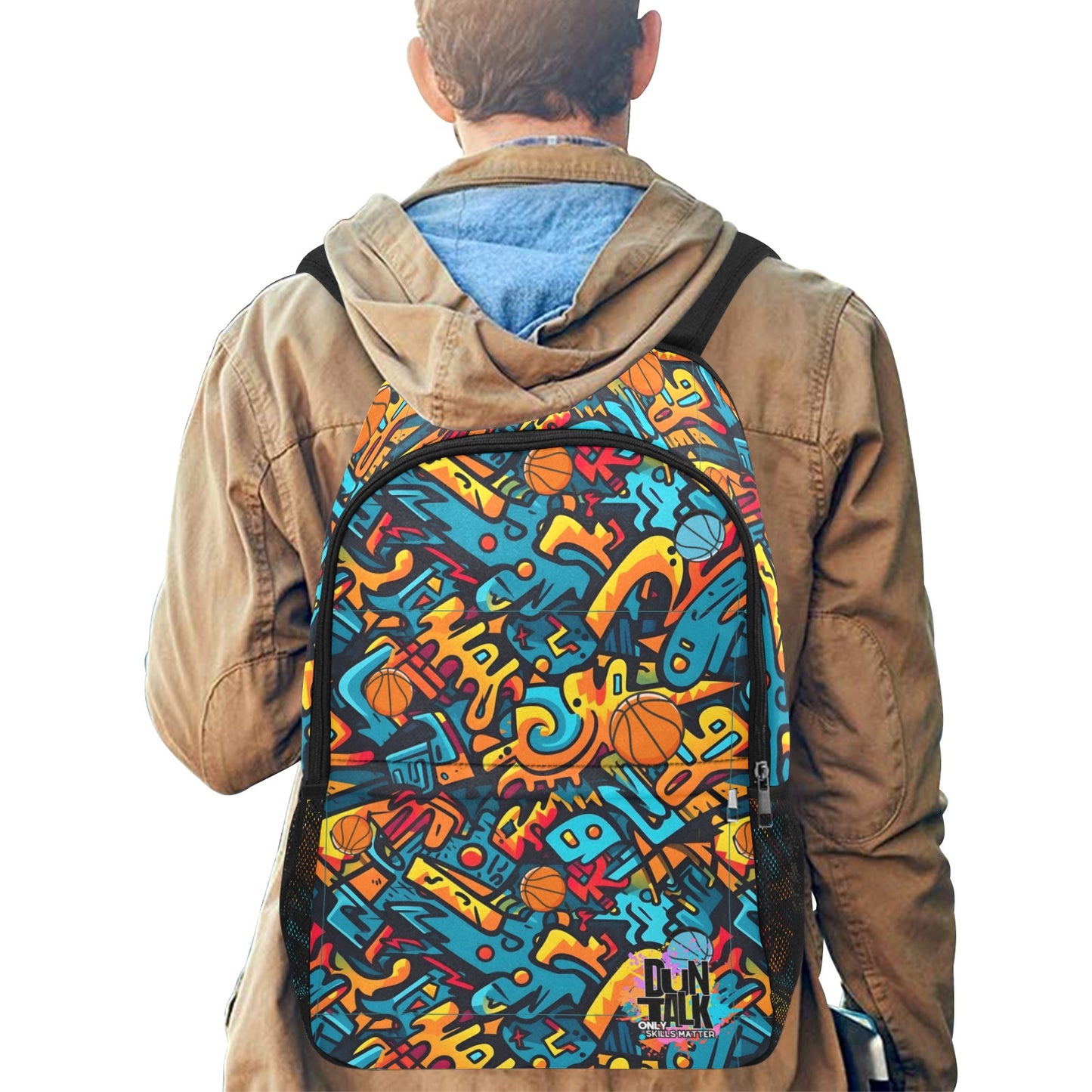 "Paint" Small Backpack - Pipes