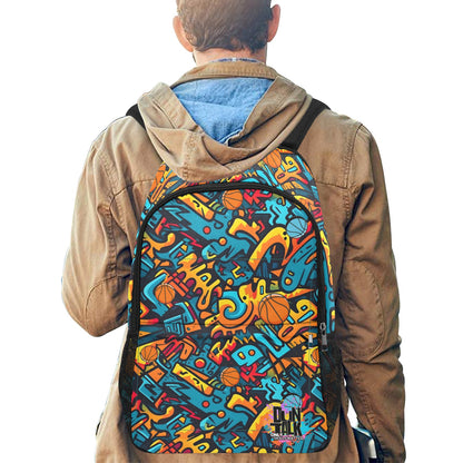 "Paint" Small Backpack - Pipes