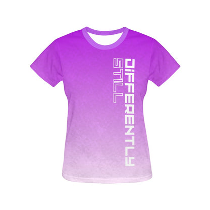 Duntalk "Outside" Women's T-Shirt - Purple