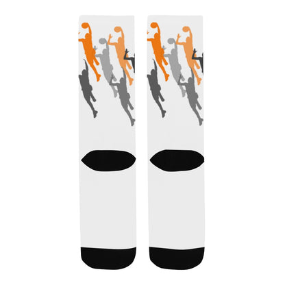 Head Top Unisex Socks - Orange