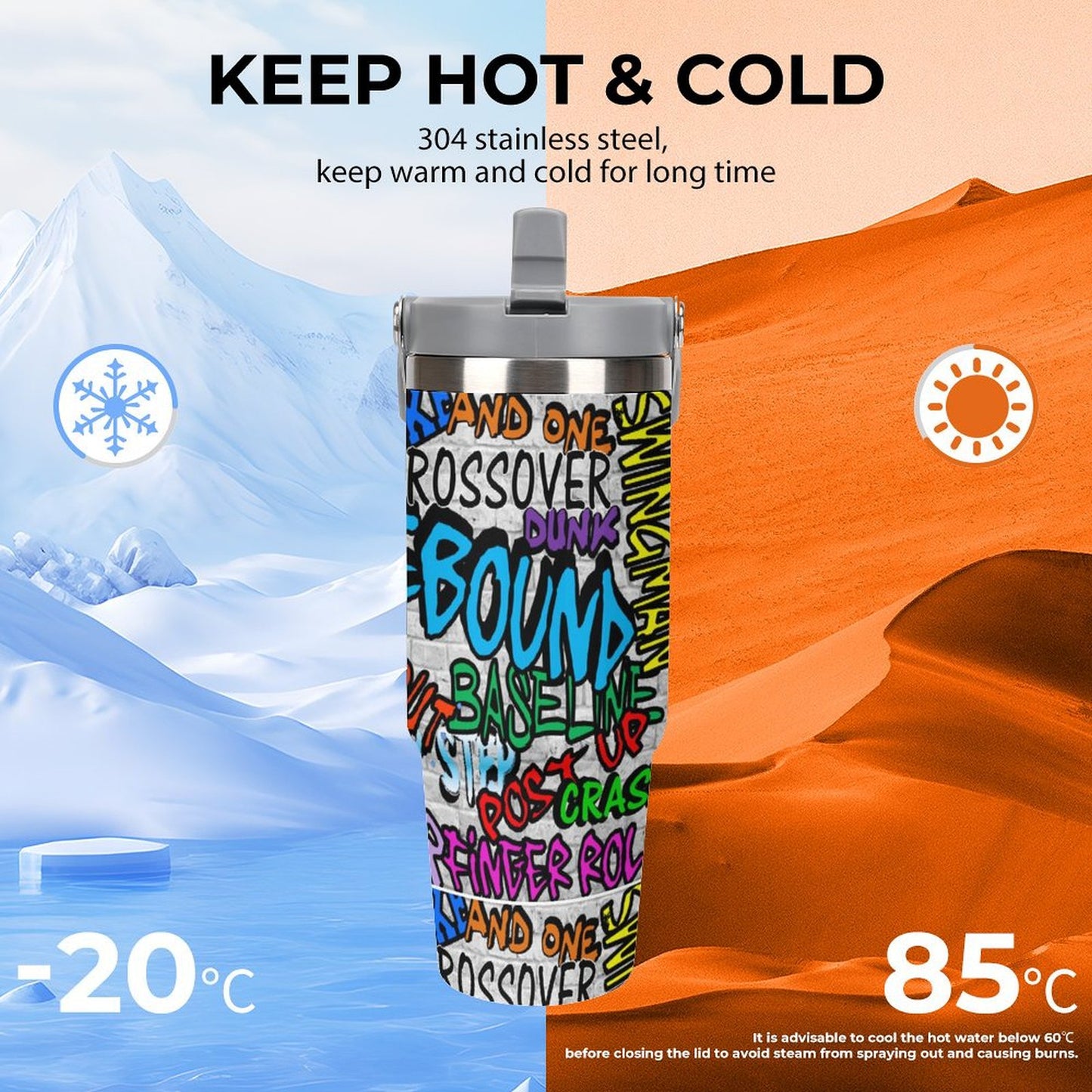 Duntalk Insulated Water Bottle - Ball All Day