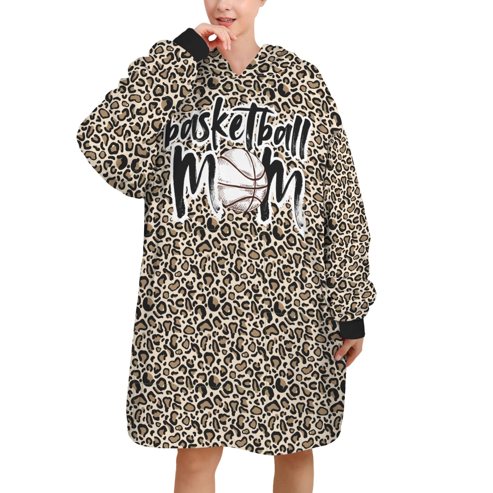 Duntalk "Game Day" Blanket Hoodie - Giraffe e-joyer