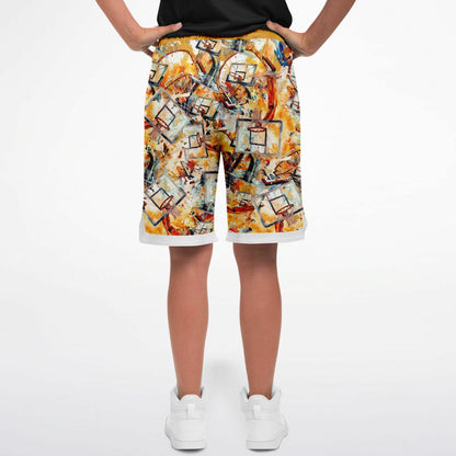 "Paint" Classic Basketball Shorts