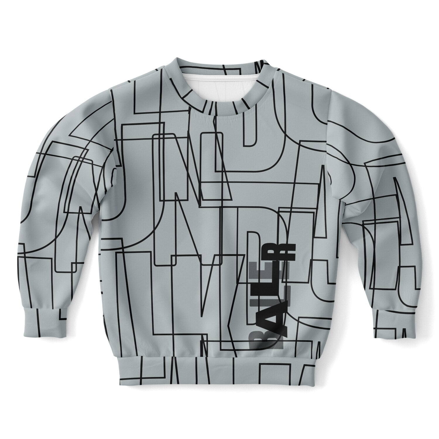 Duntalk "Gridlock" Youth Basketball Sweatshirt – Grey Subliminator