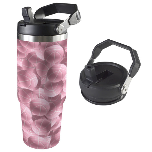 Insulated Water Bottle - Court Pink