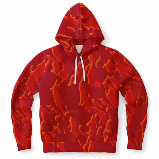 Shifted Adult Hoodie - Red