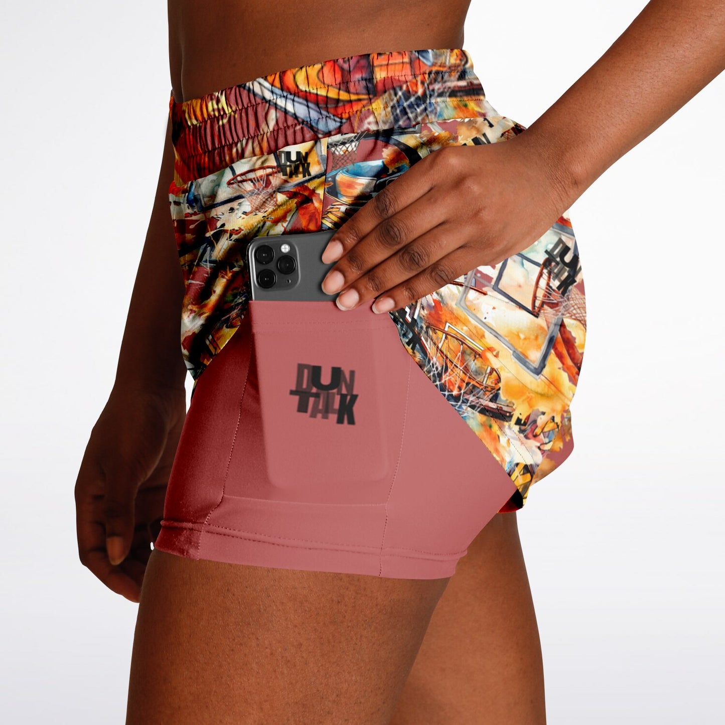 Paint Women's 2-in-1 Shorts Reverse
