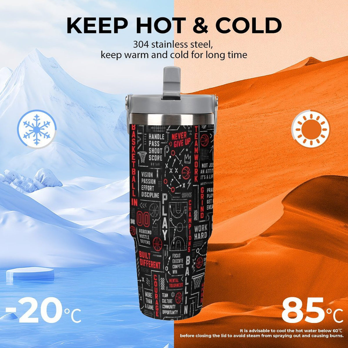 Locked In Tumbler - Black
