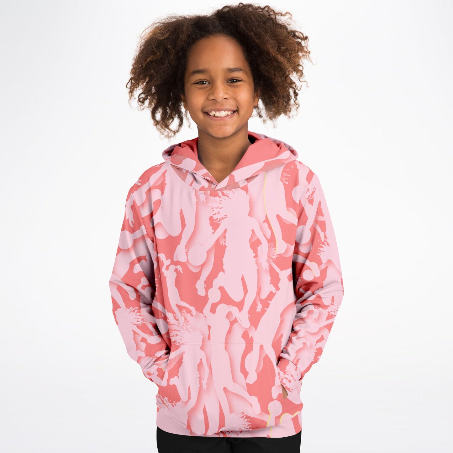 Tempo Basketball Kids Hoodie - Pink