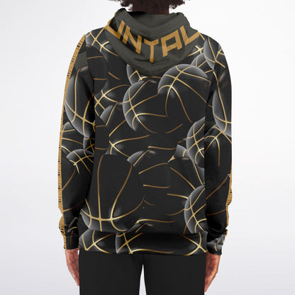 Duntalk "Black Top" Basketball Zip-up Hoodie Subliminator