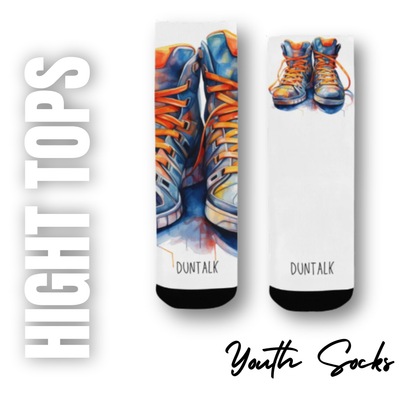 2 Pack - Bundle Socks High Tops - Blue