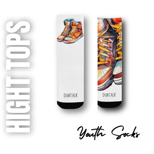 2 Pack - Bundles Socks High Tops - Orange