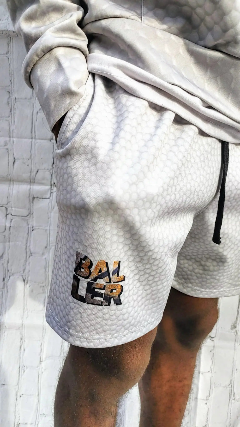 Duntalk "Leather" Mid Athletic Shorts Subliminator