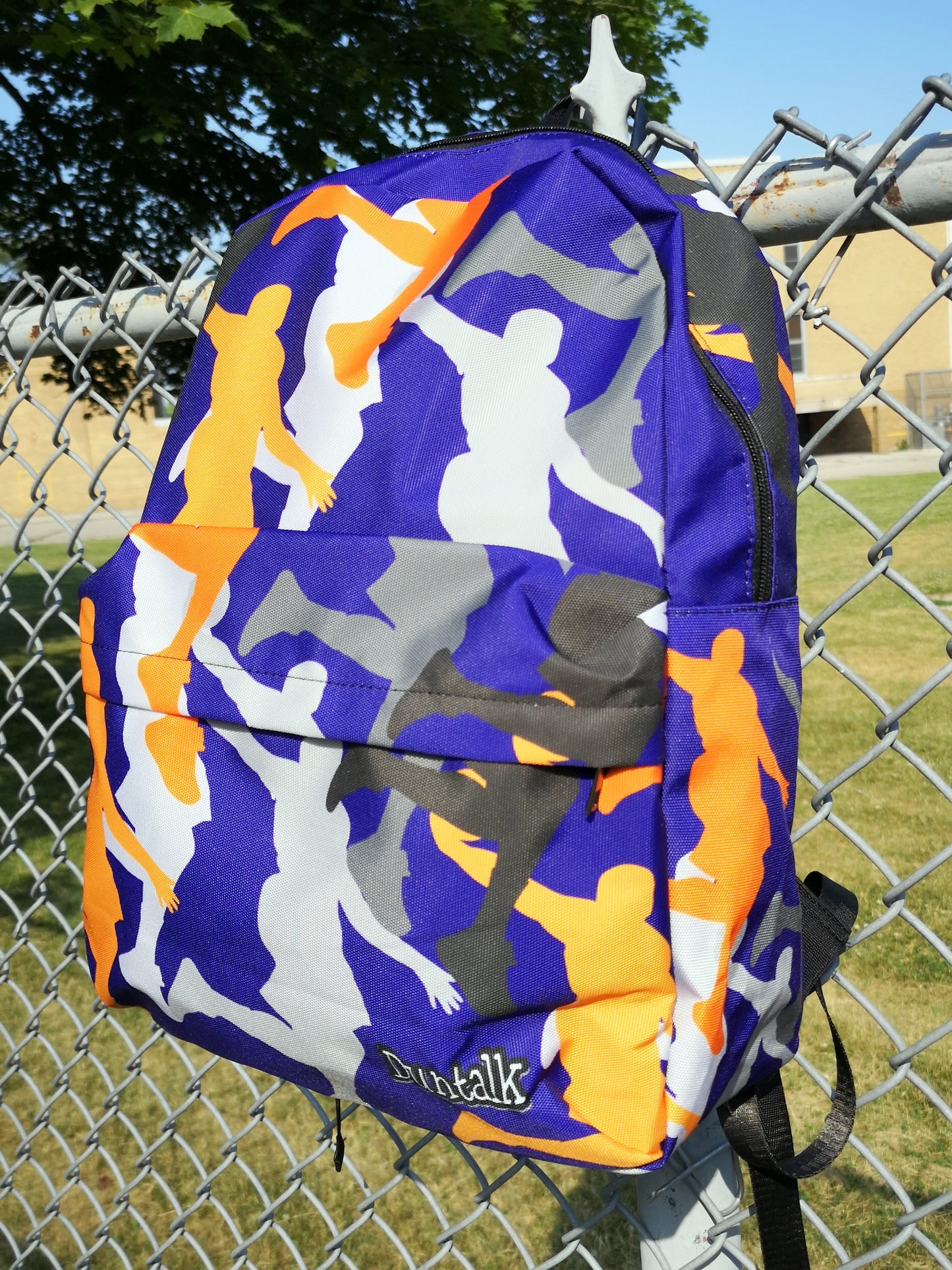 "Head Top" Basketball Backpack - Purple Large