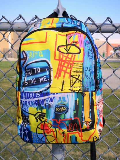 Duntalk "Hoop Dreams" Basketball Backpack Small