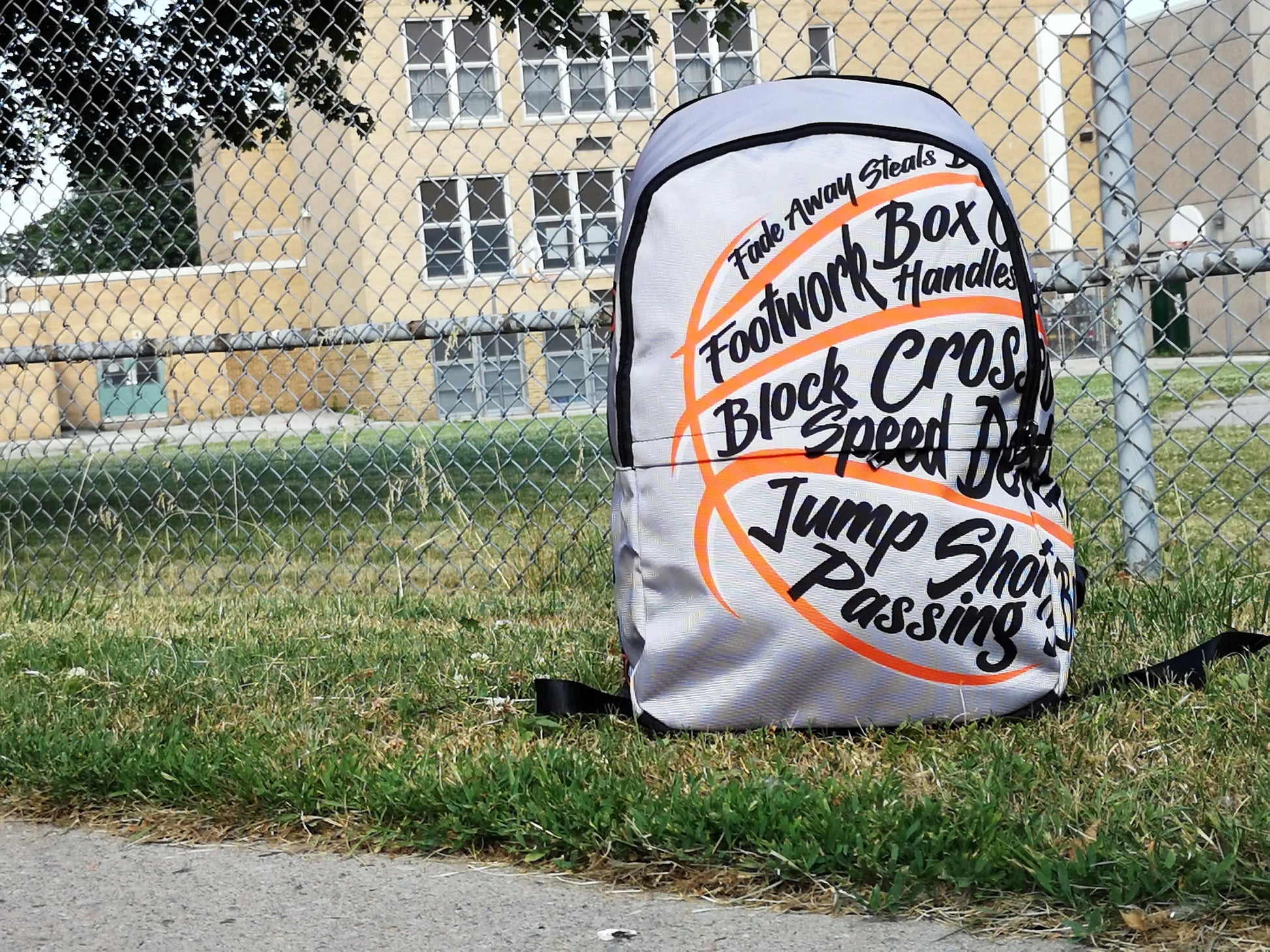 Duntalk "Ball Tactics" Basketball Backpack - Small Printify