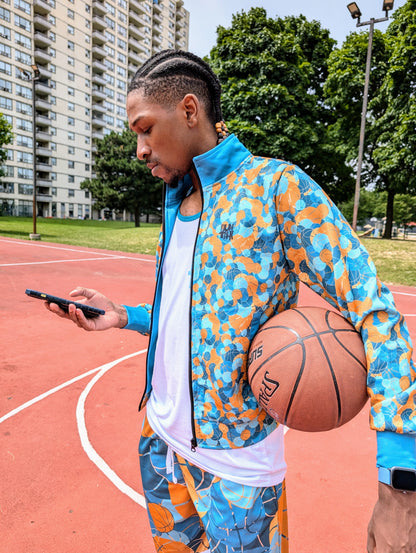 Duntalk "From The Logo" Basketball Track Jacket - Large Subliminator