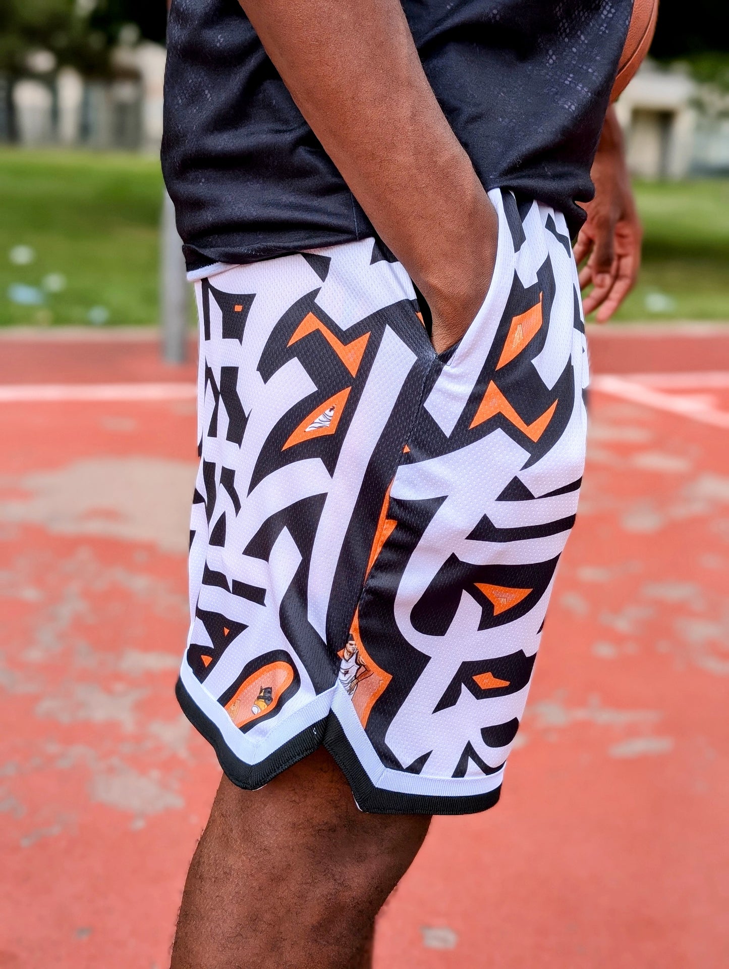 Duntalk "Streetball" Classic Basketball Shorts Subliminator