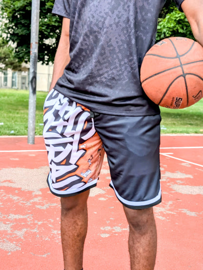 Duntalk "Streetball" Classic Basketball Shorts Subliminator