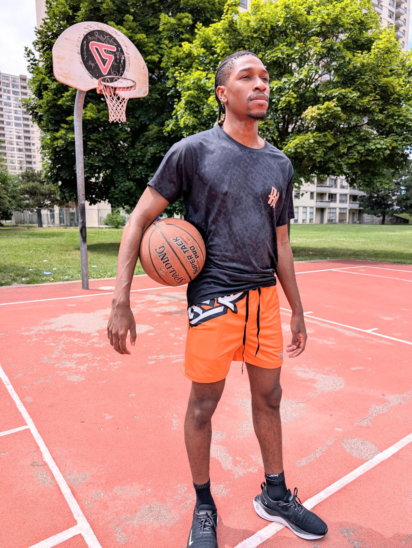 Duntalk "Streetball" Basketball Mid-Length Shorts e-joyer