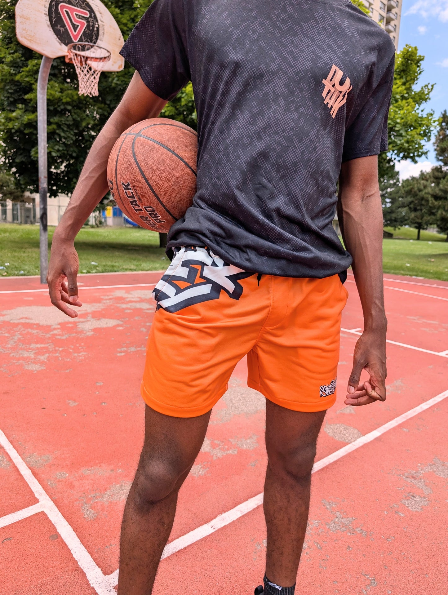 Duntalk "Streetball" Basketball Mid-Length Shorts e-joyer