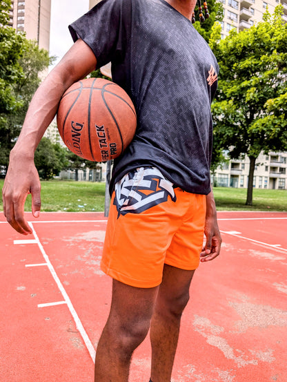 Duntalk "Streetball" Basketball Mid-Length Shorts e-joyer